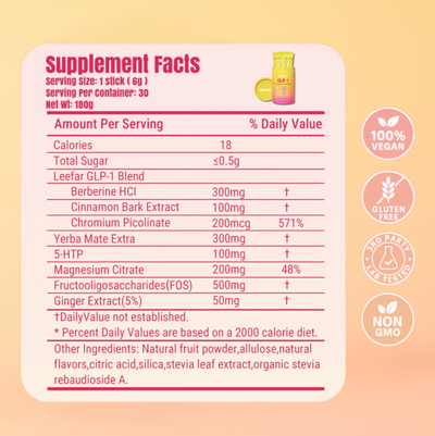 Neroli GLP-1 Drink Mix — Strawberry Açaí