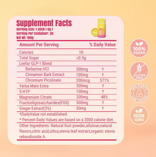 Neroli GLP-1 Drink Mix — Strawberry Açaí