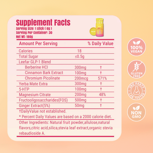 Neroli GLP-1 Drink Mix — Strawberry Açaí